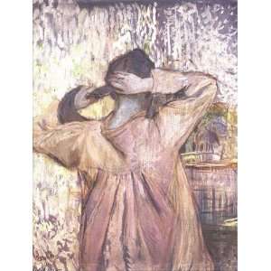   oil paintings   Henri de Toulouse Lautrec   24 x 32 inches   Combing