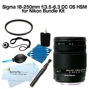  Sigma 18 250MM F3.5 6.3 DC OS (Optical Stabilizer) HSM FOR 