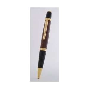  Master Series Gold twist pen in East Indian Rosewood