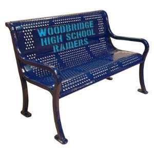  Pattern Commercial Grade Personalized Park Bench Patio, Lawn & Garden