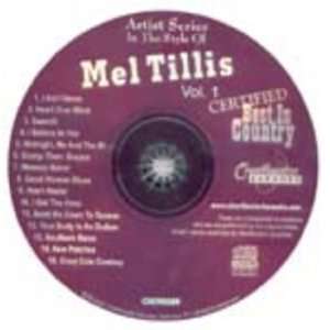   Artist CDG CB90089   Mel Tillis Vol. 1 Musical Instruments