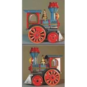  AUTOGRAPH BY HALLMARK ARTIST Tin Locomotive 1st in series 