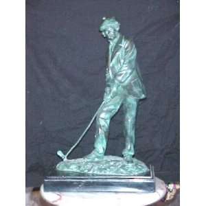  Metropolitan Galleries SRB81422 Golfer Bronze
