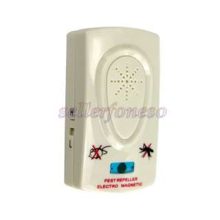 EU Plug Electro Magnetic Pest & Rodent Control Repeller  