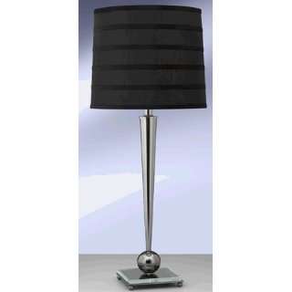  Complements 15700DCCG Black Nickel Metro Table Lamp