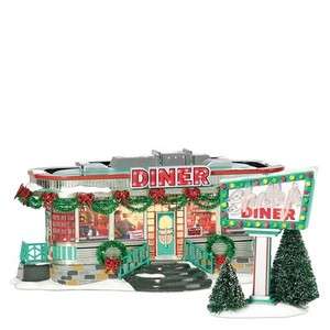 Dept. 56 Snow Village SHELLYS DINER  