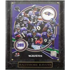  Baltimore Ravens 2011 Team Composite Plaque Sports 