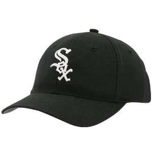 Twins Enterprises Chicago White Sox Black Youth Shortstop Flex Fit Hat