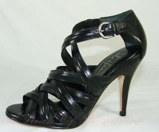 Cole Haan Nike Air Shayna High Heel Strappy Leather Sandals Shoes 