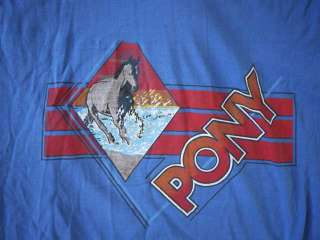 Lot 2 Vtg 80s PONY Shirt 70s NWOT Wrangler Sweatshirt M  