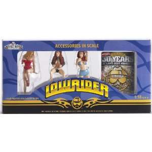    Lowrider Girls Accessories in scale 118 scale 3 pack Toys & Games