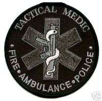 HSS PATCH TACTICAL MEDIC FIRE AMBULANCE POLICE PATCH  