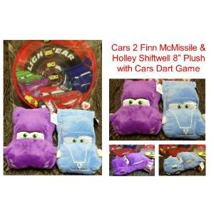  Hard to Find Disney Cars 2 Set with 9 Plush Holley Shiftwell 