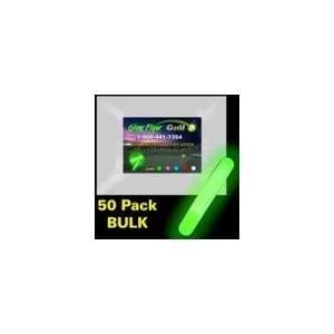  GREEN REPLACEMENT GLOW STICKS FOR THE GLOW FLYER GOLF BALL 