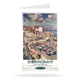 Sheringham by Rail   Greeting Card (Pack of 2)   7x5 inch 