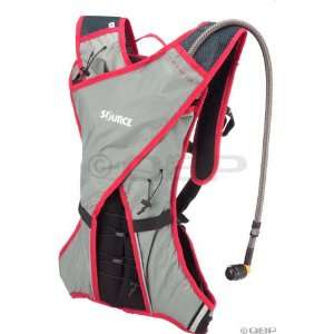  Source Womens Dune Hydration Pack Gray/Red; 50oz Sports 