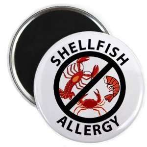  Creative Clam Shellfish Allergy Medical Alert 2.25 Inch 