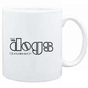  Mug White  THE DOGS Boxer / THE DOORS TRIBUTE  Dogs 
