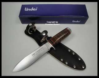   HANDMADE LINDER C60 CARBON HISTORIC KNIFE MODEL COMPETITOR *WOW* LOOK