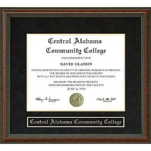   Alabama Community College (CACC) Diploma Frame