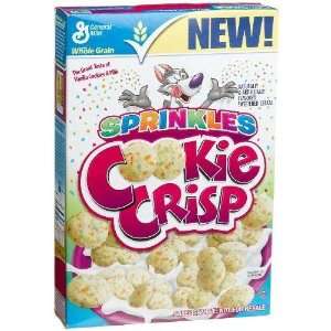 General Mills Cookie Crisp Cereal, Sprinkles, 12.2 oz (Pack of 4)