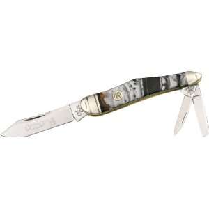 Colonel Coon Knives Humpback Whittler Coon Stripe Celluloid Handles 