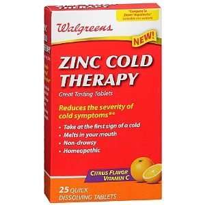   Zinc Cold Therapy Quick Dissolving Tablets 