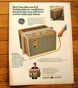 1966 GE General Electric Air Conditioner Ad  