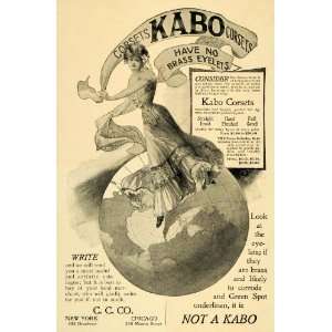 1902 Ad Kabo Corsets Victorian Fashion Undergarments Clothing 