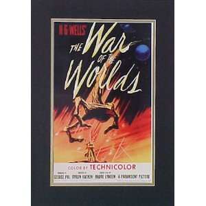  War Of The Worlds Original Movie Picture Plaque Unframed 