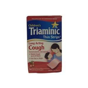  Childrens Triaminic Cold & Cough Relief Thin Strips 14 