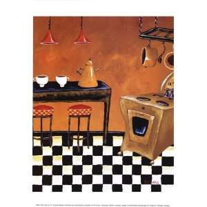   Kitchen III   Poster by Krista Sewell (9.5x11.75)