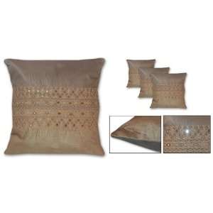  Two Shades, cushion covers (set of 3)