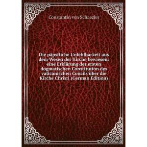   die Kirche Christi (German Edition) Constantin von Schaezler Books