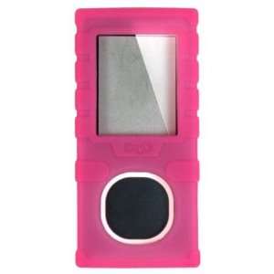  Microsoft Zune 4Gb / 8Gb Kroo Silicone Skin Case   Pink 