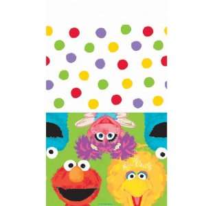 Sesame Street 1st   Plastic Tablecover