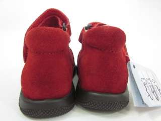   on FALCOTTO Girls Red Patchwork Suede Mary Jane Shoes size 18