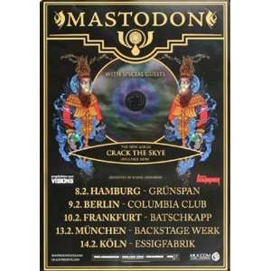  Mastodon   Crack The Skye 2010   CONCERT   POSTER from 