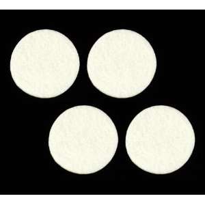  Craft Felt Circle Pack 2 White By The Package Arts, Crafts & Sewing