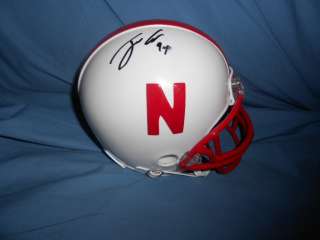 Nebraska Cornhuskers JARED CRICK signed Mini Helmet  