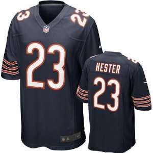 Devin Hester Youth Jersey Home Navy Game Replica #23 Nike Chicago 