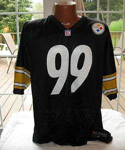   Authentic LEVON KIRKLAND Pittsburgh Steelers Jersey Large RARE  