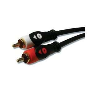   Stereo Cable with 2 RCA Male Connections 3 Feet Length Electronics