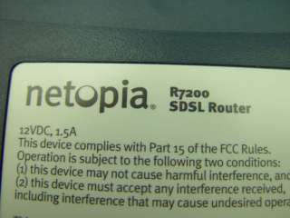 Netopia Covad 8 Port SDSL Router R7200 T  