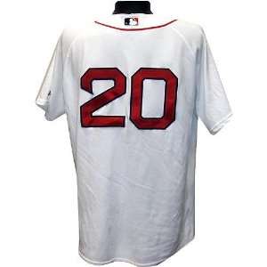  Kevin Youkilis #20 2009 Red Sox Spring Training Game Used 