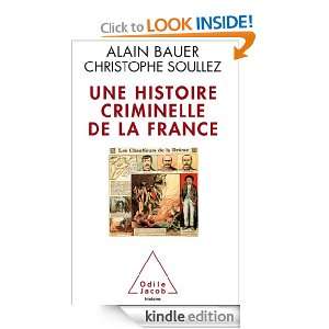 Une histoire criminelle de la France (French Edition) [Kindle Edition 