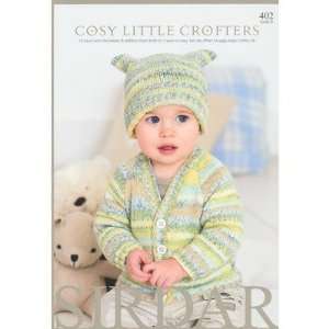    Sirdar Cosy Little Crofters Pattern Booklet Arts, Crafts & Sewing