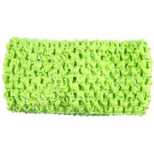  Lime Green Crochet Headband Beauty