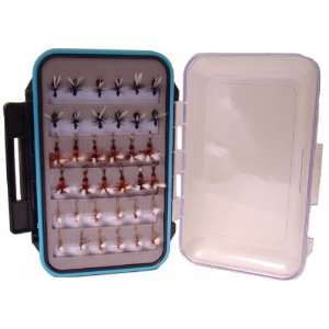 Dry Fly Assortment by Wild Water, 72 Flies with Large Fly Box  