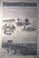 Morris Canal Scientific American 1882 (Inclined Planes)  